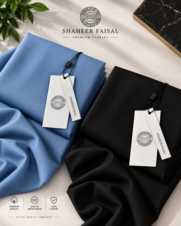 Premium Unstitched Suit – Pack of 2